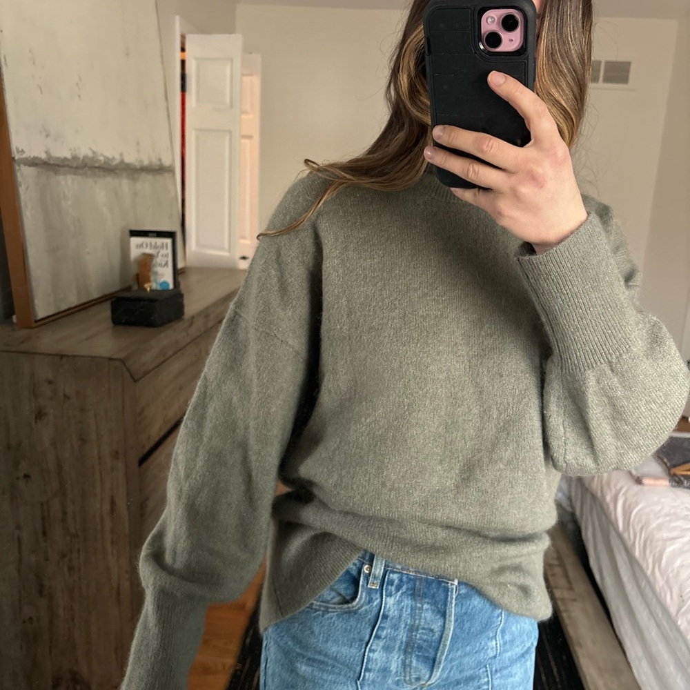 Women's Olive Sweater